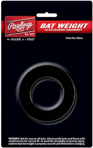 Rawlings Peso de bate estilo DOUGHNUT BéisbolSoftbol 16 oz.
