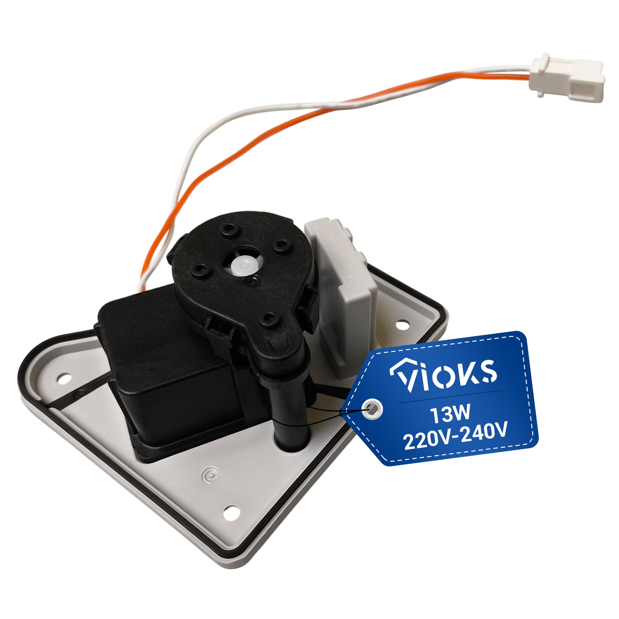 VIOKS Pompe à eau de condensation 13 W 220 V-240 V de rechange pour sèche-linge Whirlpоol C00627328 488000627328 Hanyu B13-6AB03151 Pompe de vidange avec support pour sèche-linge à pompe à chaleur