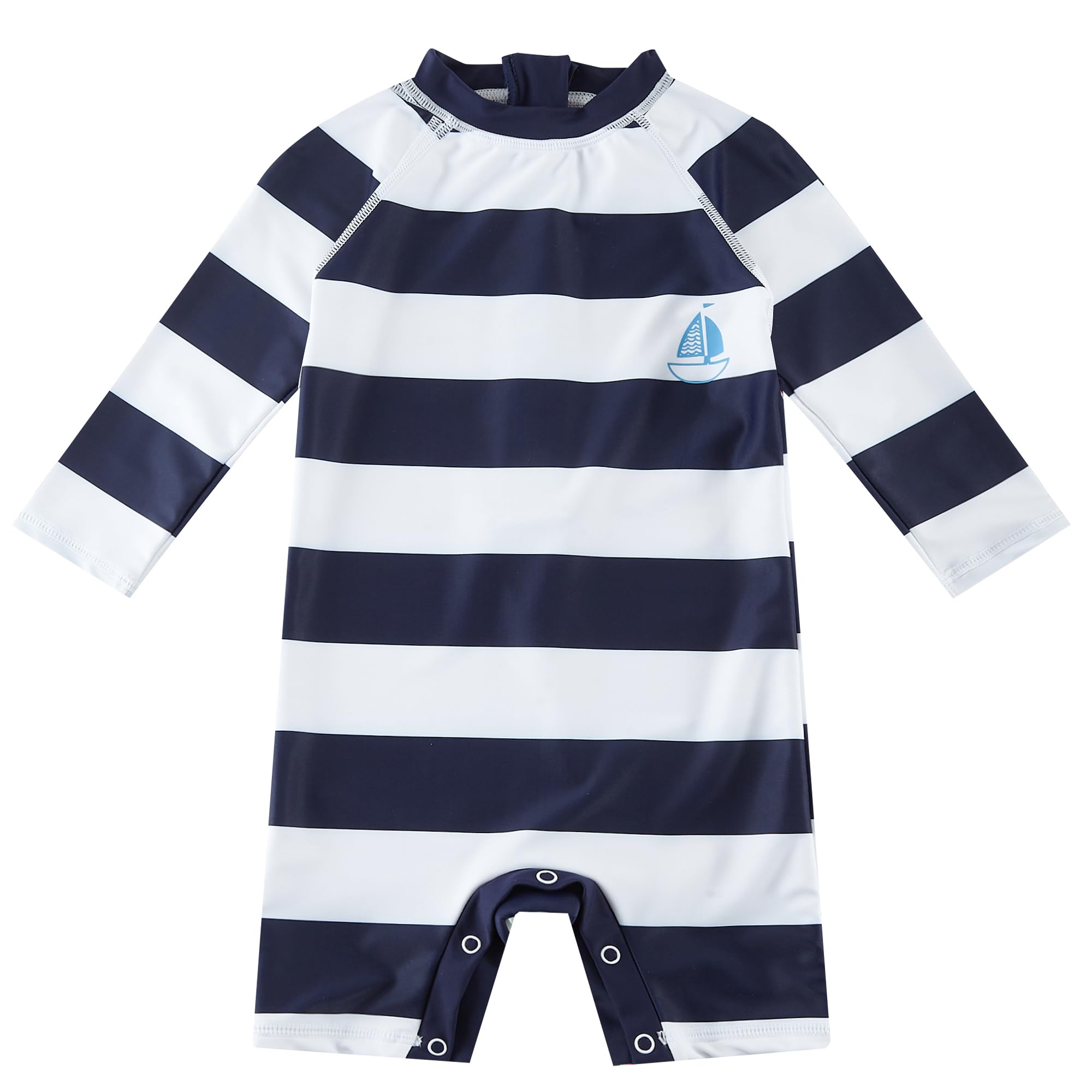 upandfast Baby Jungen/Mädchen Badeanzug mit Knöpfen UPF50+ Badebekleidung Für Baby UV-Schutz