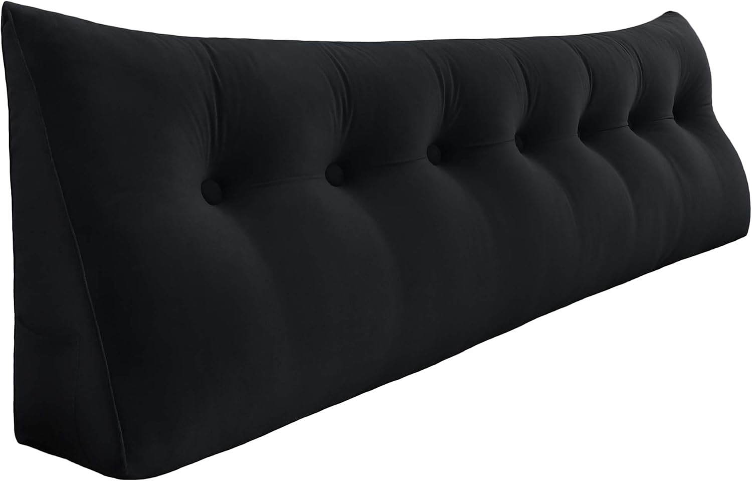 black backrest pillow