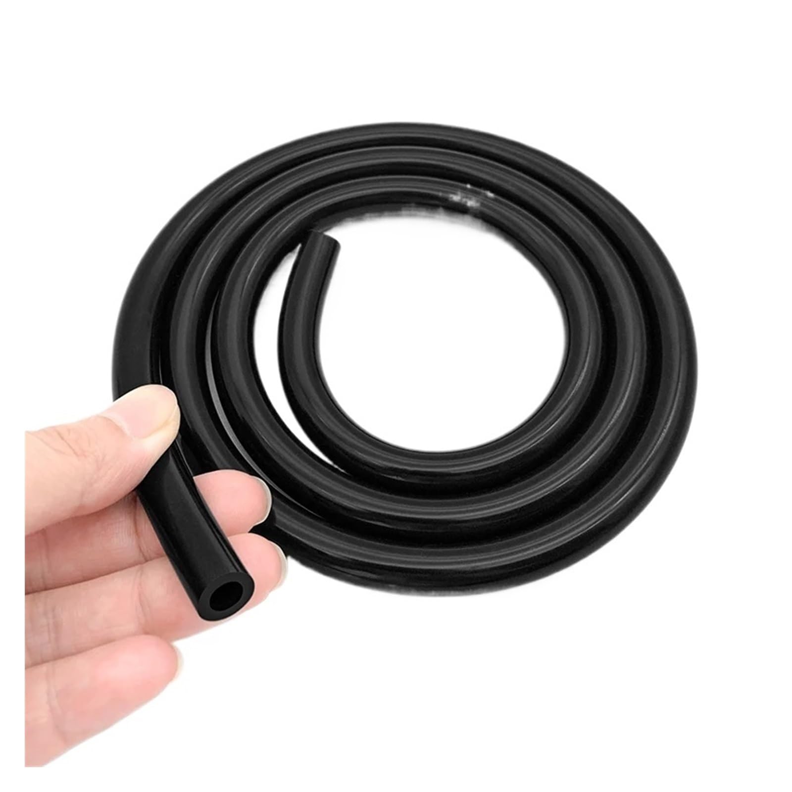JrEam 1/2/3/5 mètre ID 3/4/5/6/7/8/9/10/15/16/19mm Tube en Silicone Flexible en Caoutchouc Tuyau de qualité Alimentaire Tuyau de Boisson gazeuse connecteur d'eau(5M_OD 9 X ID 7MM)