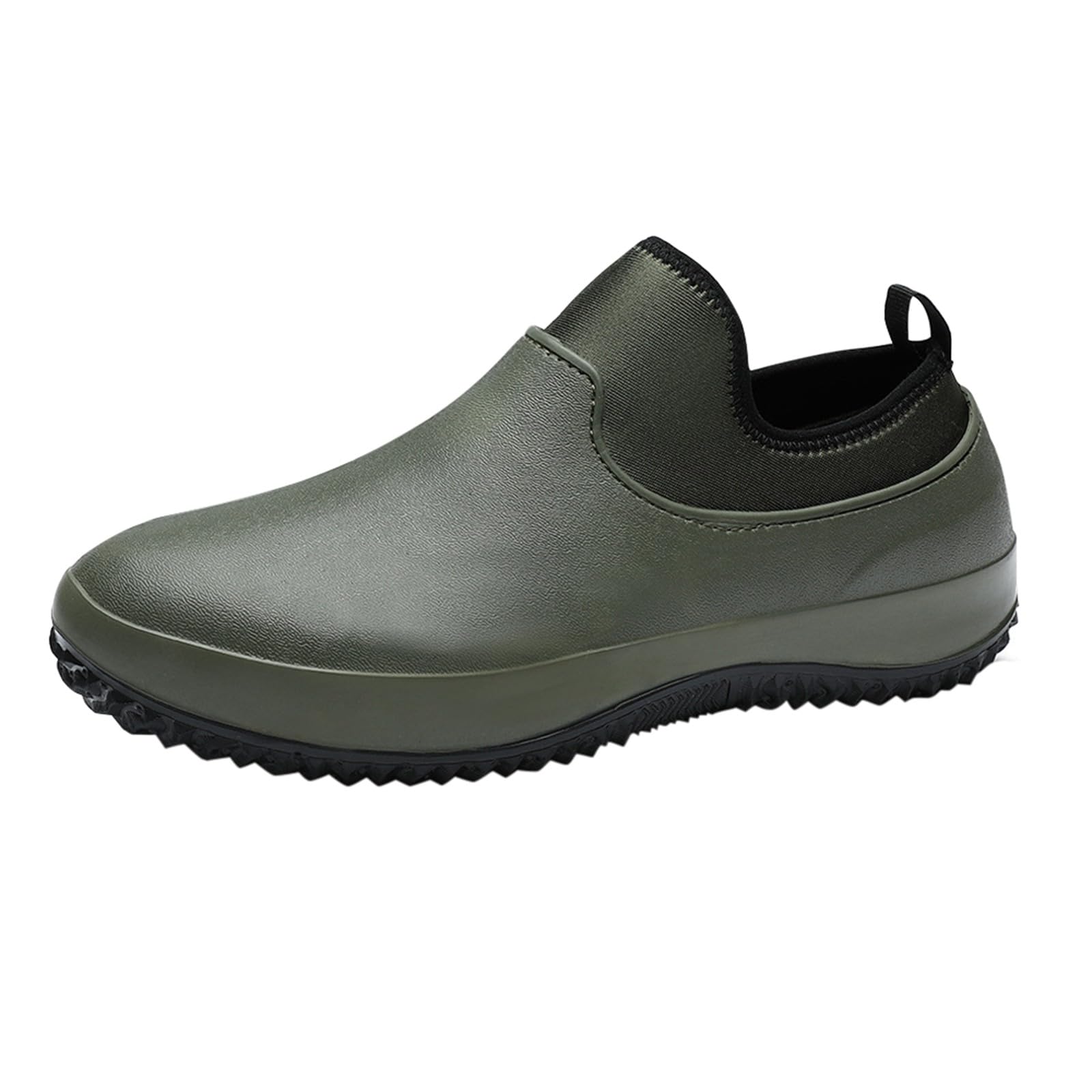 Generisch Gummischuhe Herren Wasserdicht Herren Stiefel Wasserdicht Angelstiefel Unisex Galosche Basic Gummistiefeletten Reisen Regenschuhe Einfarbige Gummistiefel