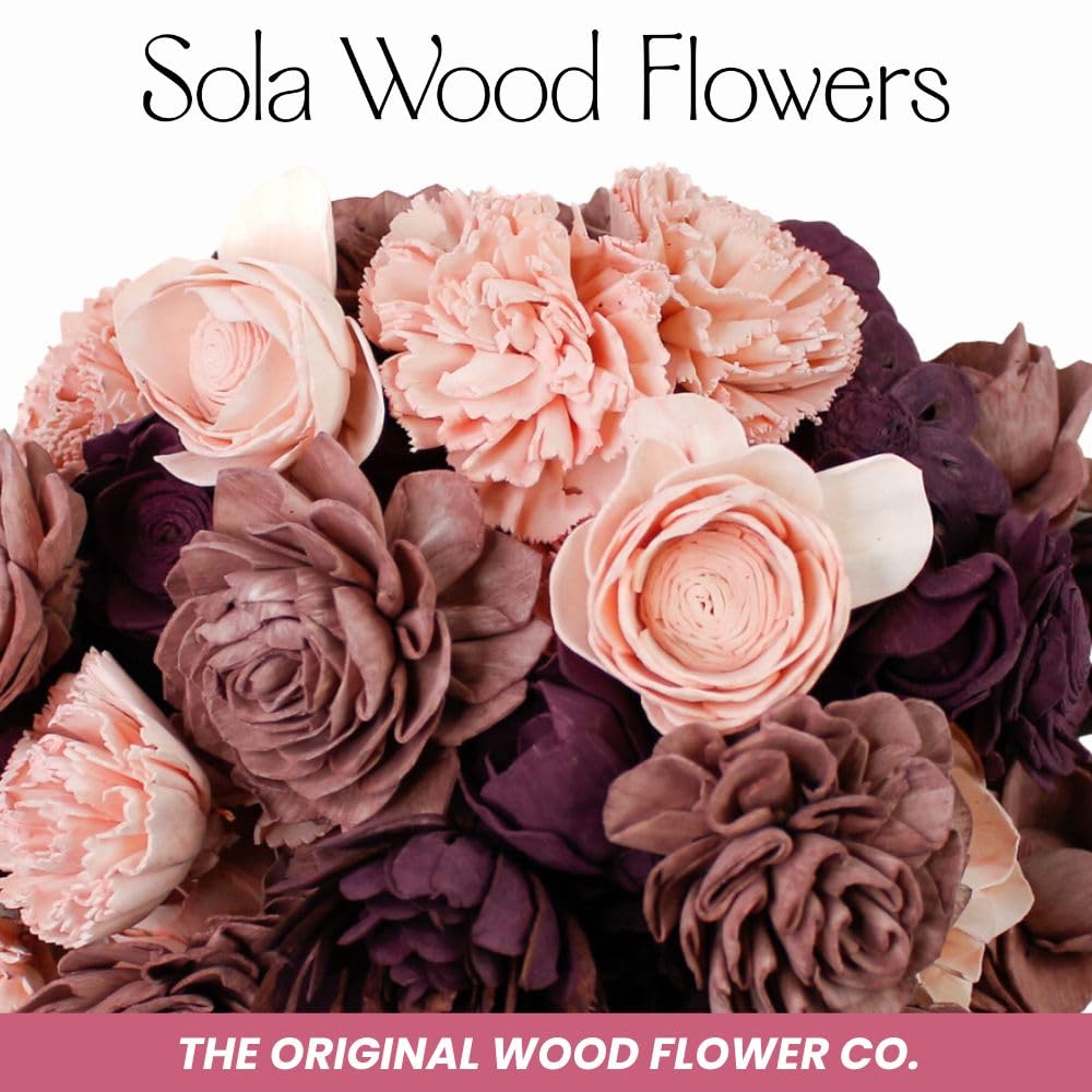 【w.o.d.】 F.L.O.W.E.R.S. Sola Wood Flowers Sweet Romance Boyalı Çiçek Çeşitleri - The