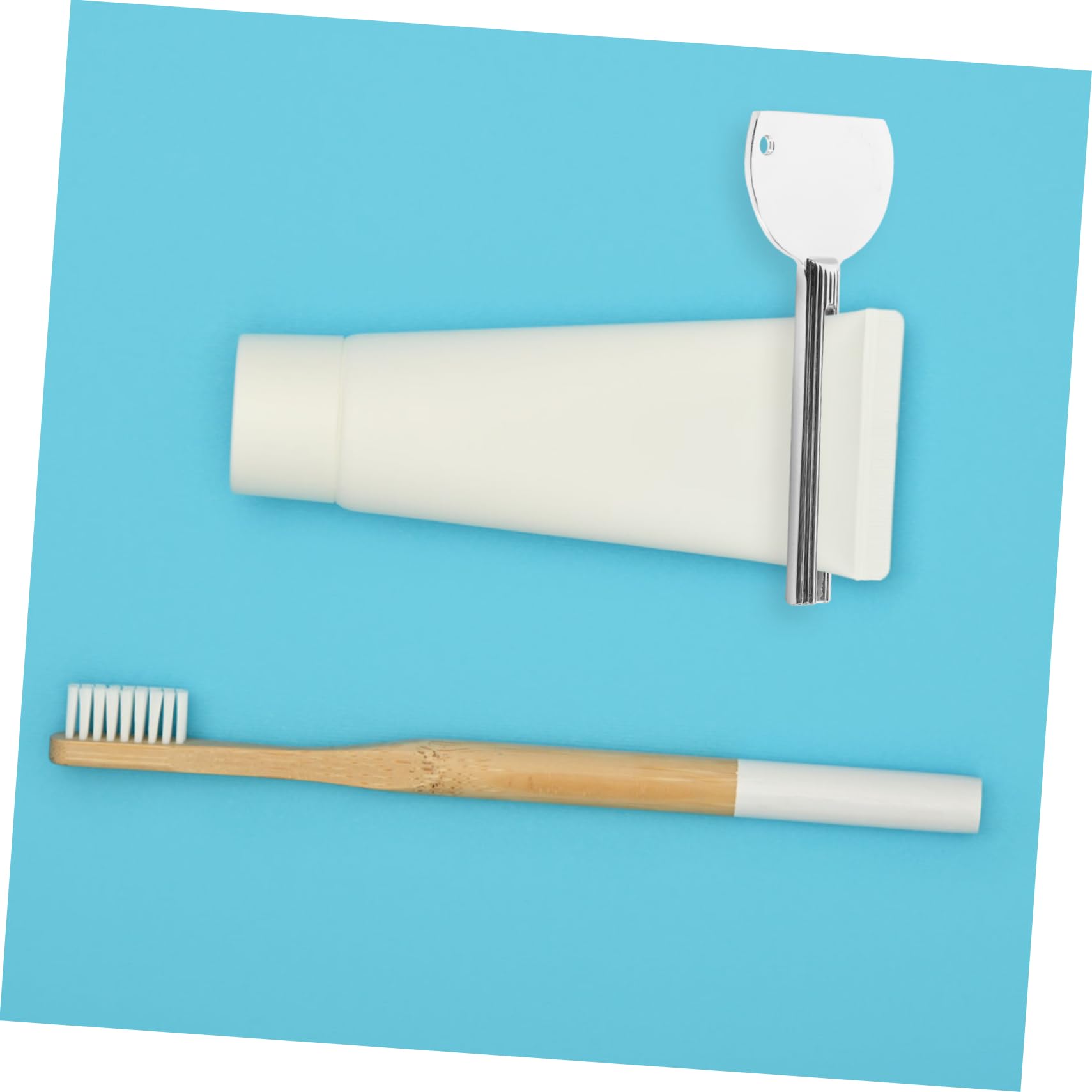 TOBBOMEY Othpaste Dispenser Squeezer 2 Piece Set Compact and Lightweight Paste Extruder