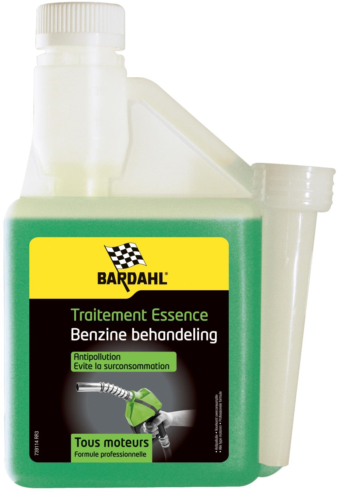Bardahl 1149 Additifs pour Carburant Traitement Essence, 500 ML
