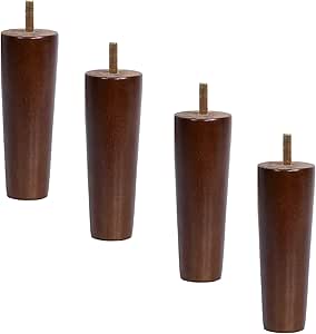 8'' Queen Anne Wooden Furniture Legs Feet For Stool Bed