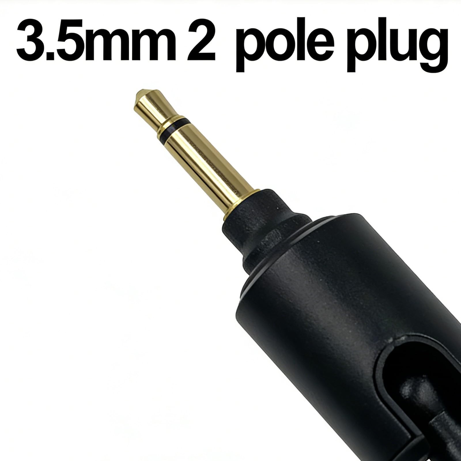 Micrófono de repuesto compatible con amplificador de voz de 3,5 mm, micrófono de 2 polos, mini micrófono portátil con amplificador de voz portátil, transmisor inalámbrico para profesores