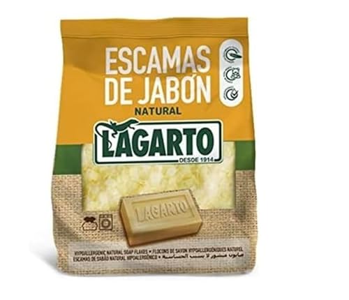 Miniatura 2 de ESCAMAS DE JABÓN LAGARTO (400 Gr Verde Natural + 400 Gr Natural Standart) - Juego de 2