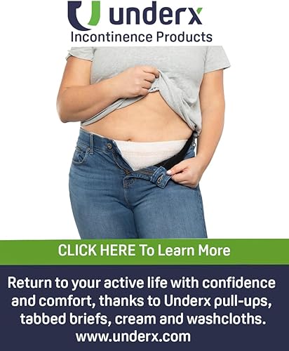 Vista 18 de UnderX Xtreme Absorbency - Calzoncillos para adultos con pestañas, máxima absorción, resistentes para hombres y mujeres, con protección a prueba