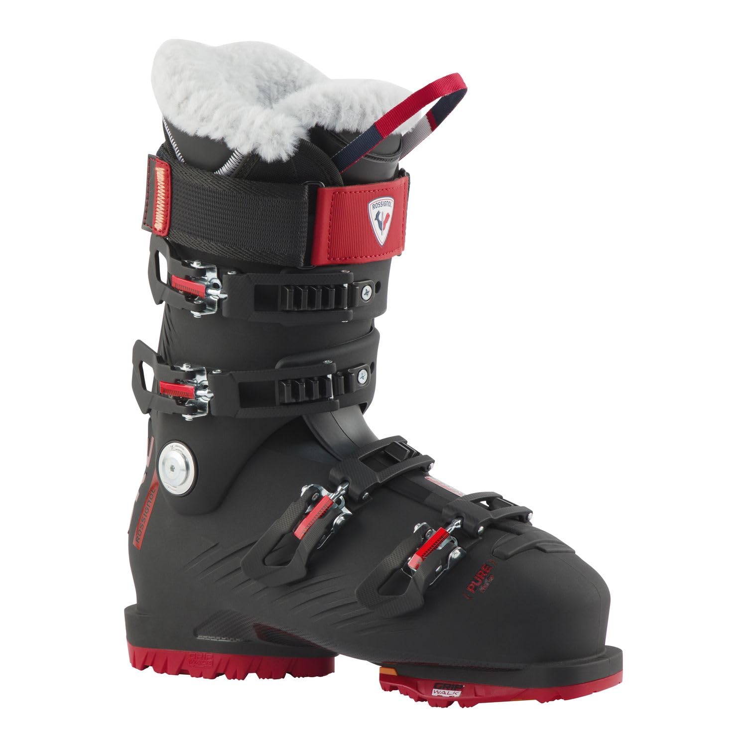 Rossignol – Zapatillas de esquí Pure Pro 100 Gw Snow Grey Mujer – Talla 37 – Gris