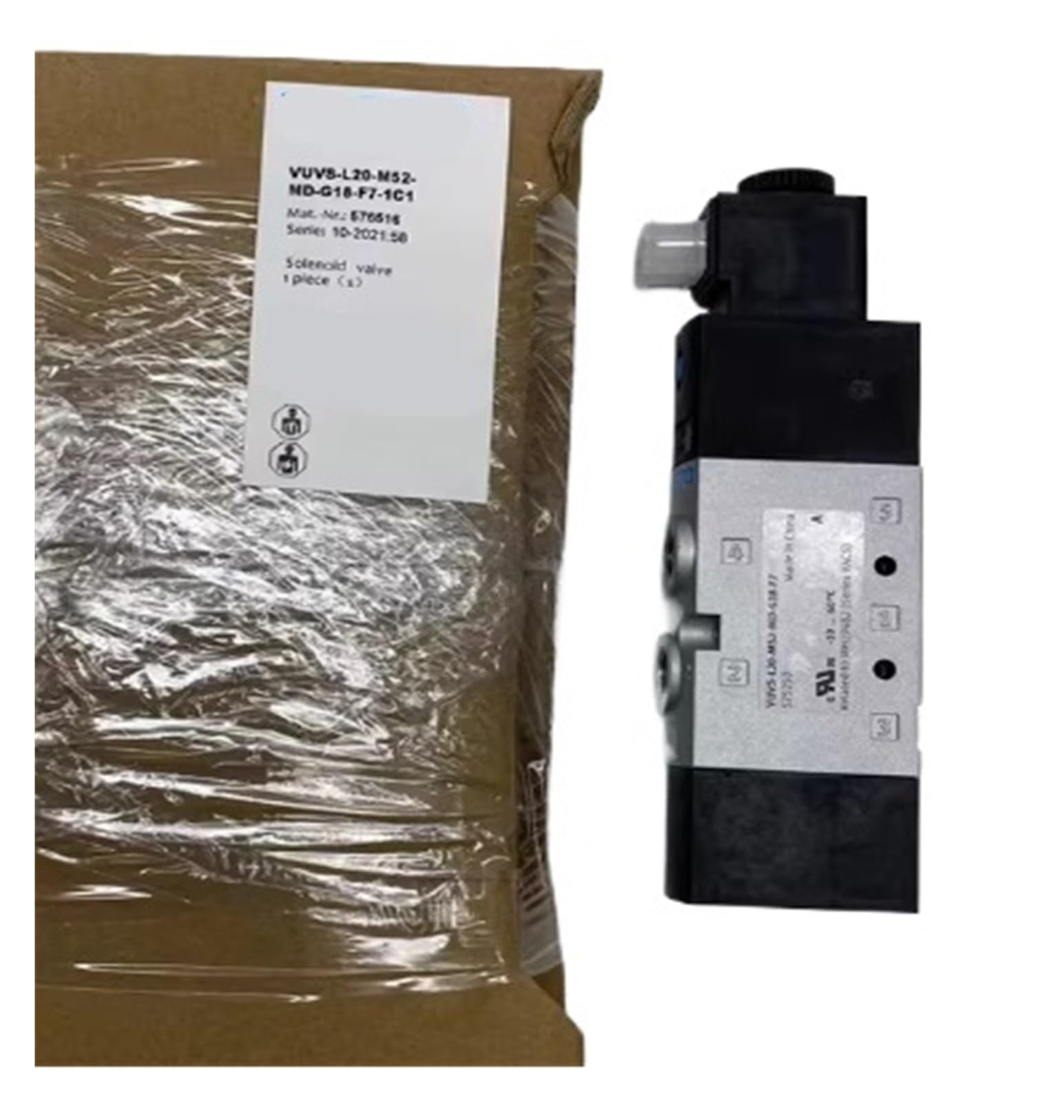 Électrovanne VUVS-L20 pneumatique G18 avec distributeur 575689 robuste