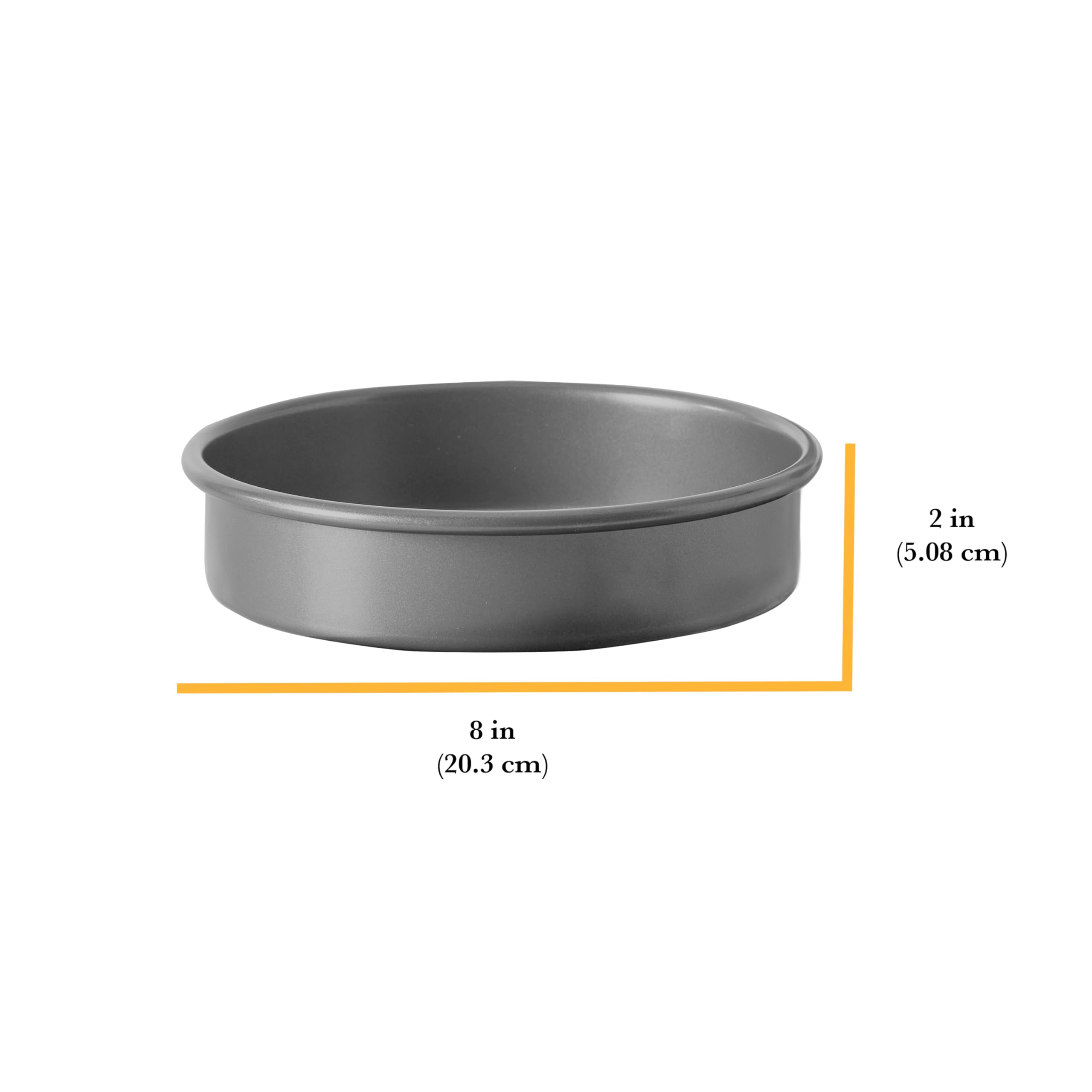 Snapklik.com : Chicago Metallic 59628 8-Inch Commercial II Non-Stick ...