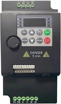 1pcs 220V 380V Vector Variable Frequency Drive Converter Variator Inverter 0.75/1.5/2.2/4/5.5KW Motor Speed Controller0.75KW 1PH-3PH 220V