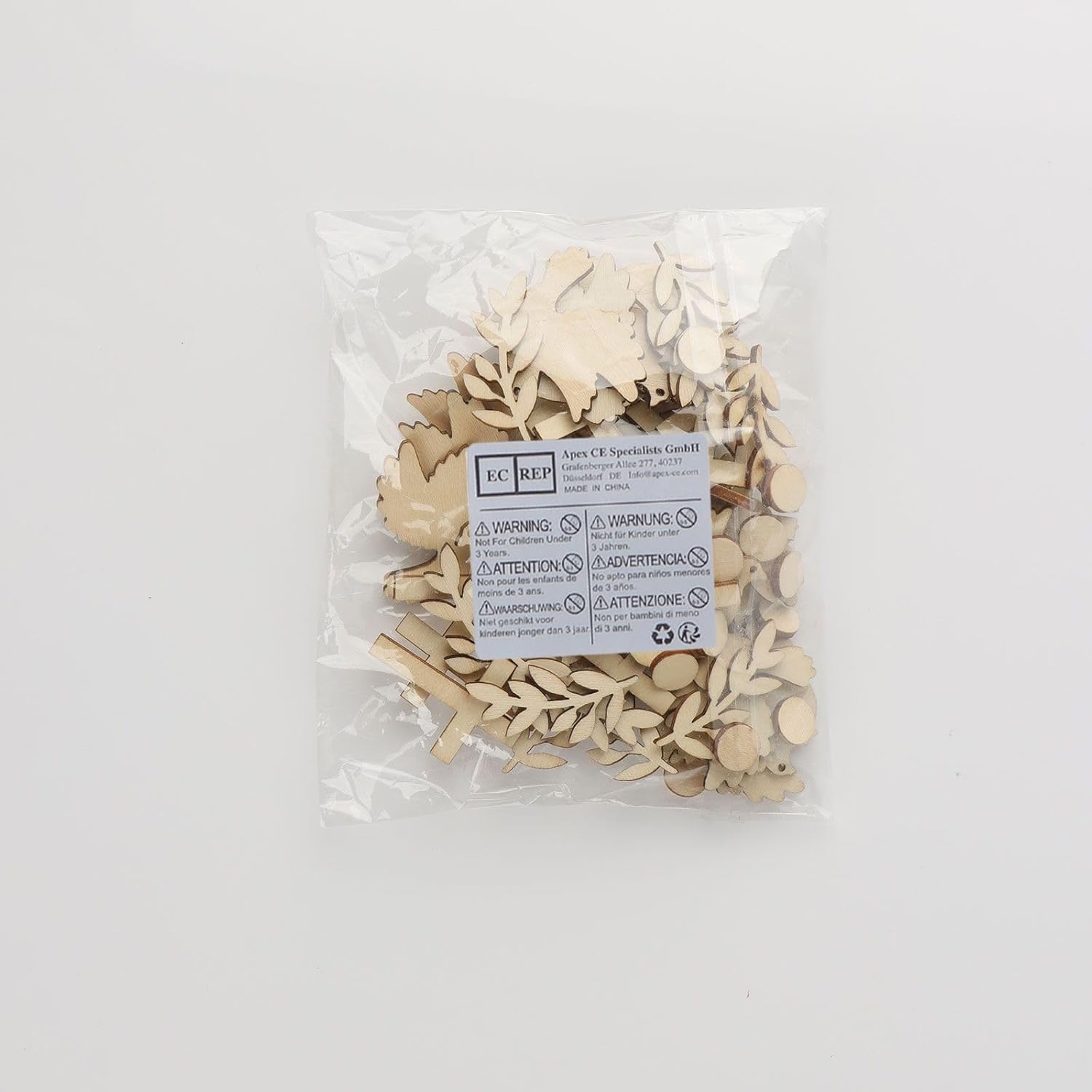 60 Pieces Confetti Cross Wood Communion Confetti Baptism Pigeons Confetti Leaves Round Confetti Decorations Communion Christening Confirmation Birth Baby Shower, 8AA375AB