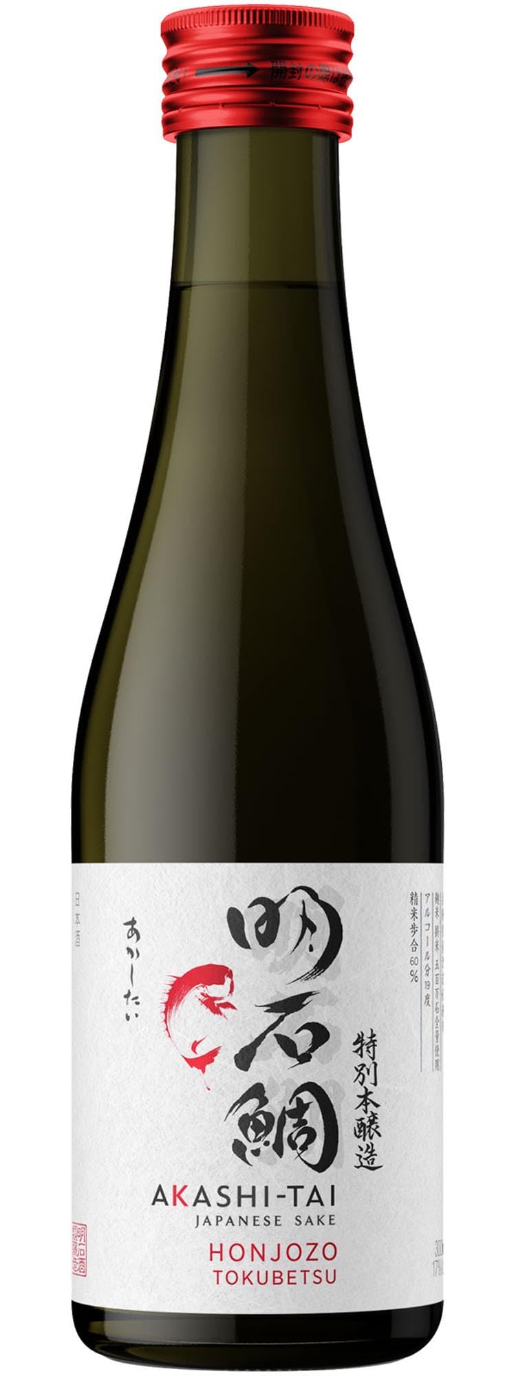 Akashi Sake Brewery Honjozo Tokubetsu 15Prozentvol (1 x 0.3 l)