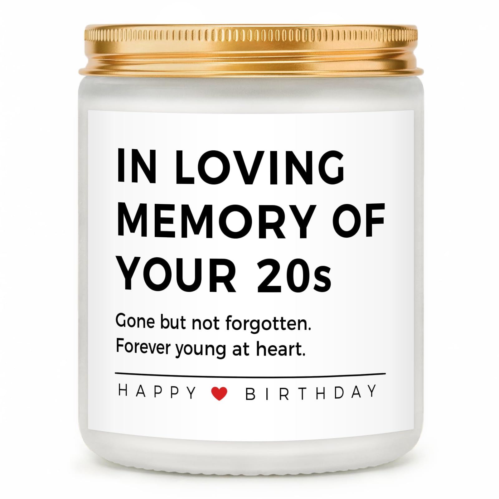 Giftasy Funny 30th Birthday Gifts for Women Men - Handmade Lavender Candle - 1996 30 Year Old Birthday Gift for Her, Him Friend, Sister, Wife, Daughter, Husband, Brother, Happy 30th Gift Ideas, 7 Oz