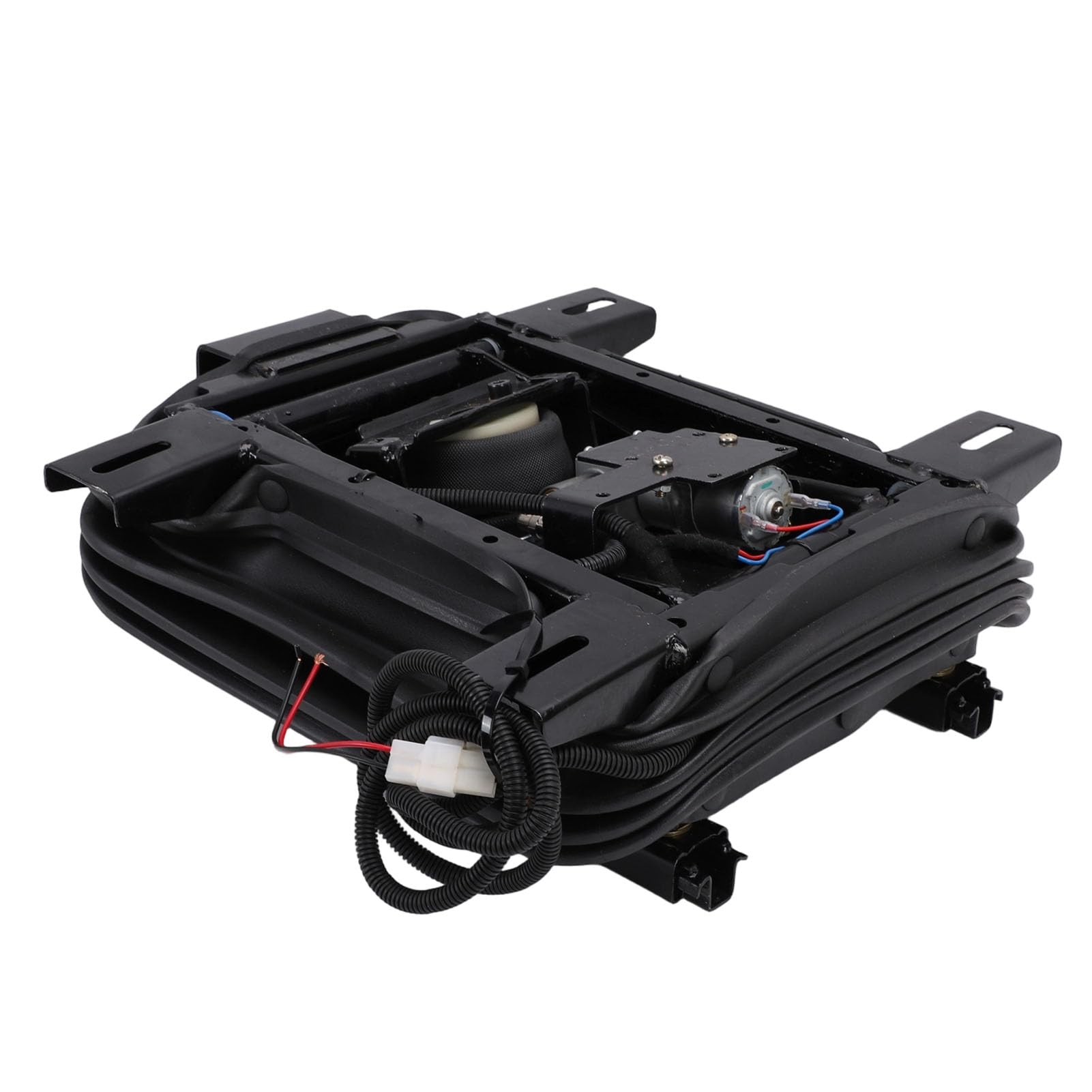 Akozon Base Universal de Amortiguación de Asiento con Suspensión Neumática de Alta Resistencia para Camiones, Vehículos Recreativos, Tractores
