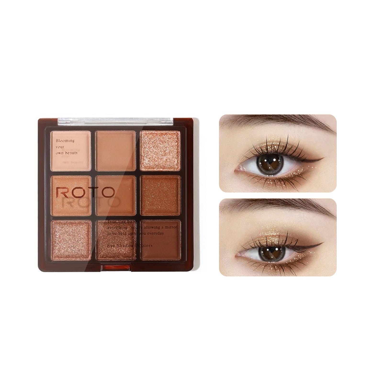 Amazon.co.jp: CAPPUVINI アイシャドウ ラメ パール マット アイ