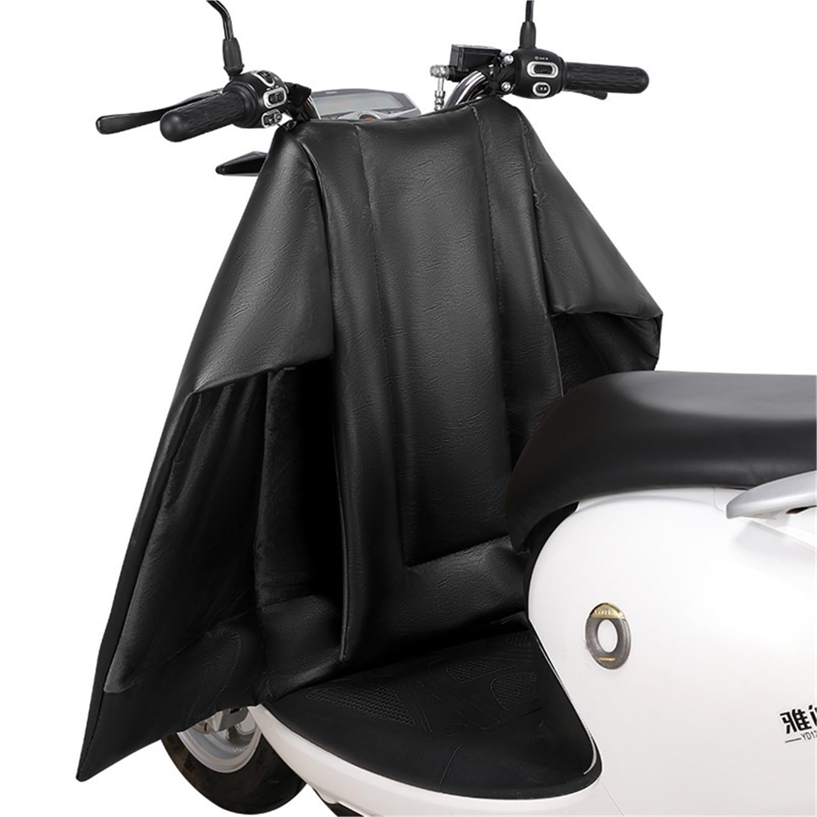 Générique Tablier Scooter, Couvre Jambe Scooter Couverture De Jambe Moto en PU, Imperméable, Coupe-Vent, Genou, Protection Tour Scooter d'hiver