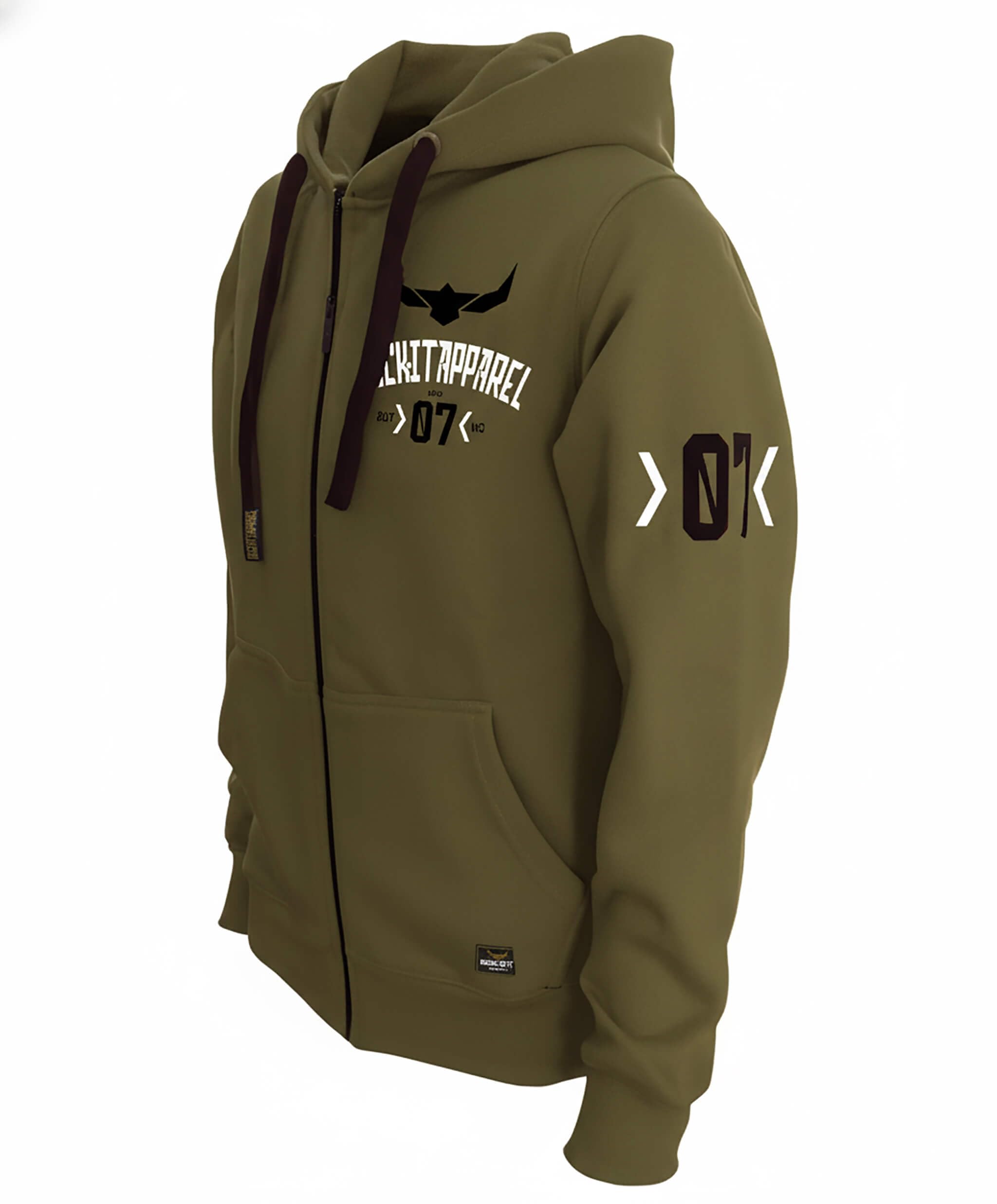 ROCK-IT Apparel Chaqueta con Capucha Hombre - Calidad Pesada (Heavy Weight 380g), Sudadera Premium de Algodón, Interior Forrado, Tallas S-5XL