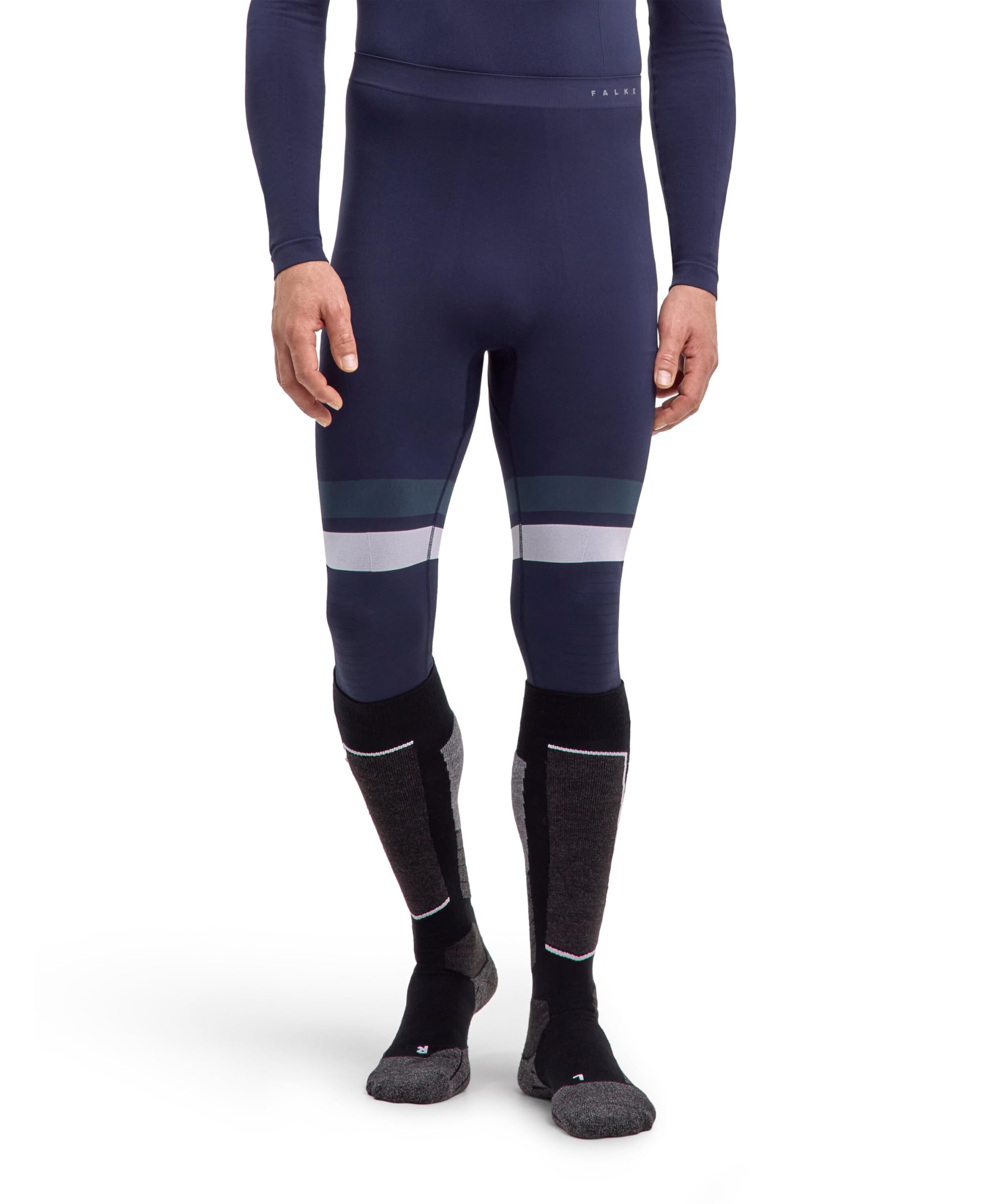 FALKE Herren Maximum Warm Trend 3/4 Funktionsunterhose lang atmungsaktives schnelltrocknendes Funktionsmaterial kalte bis sehr kalte Temperaturen Funktionsunterwäsche 1 Stück