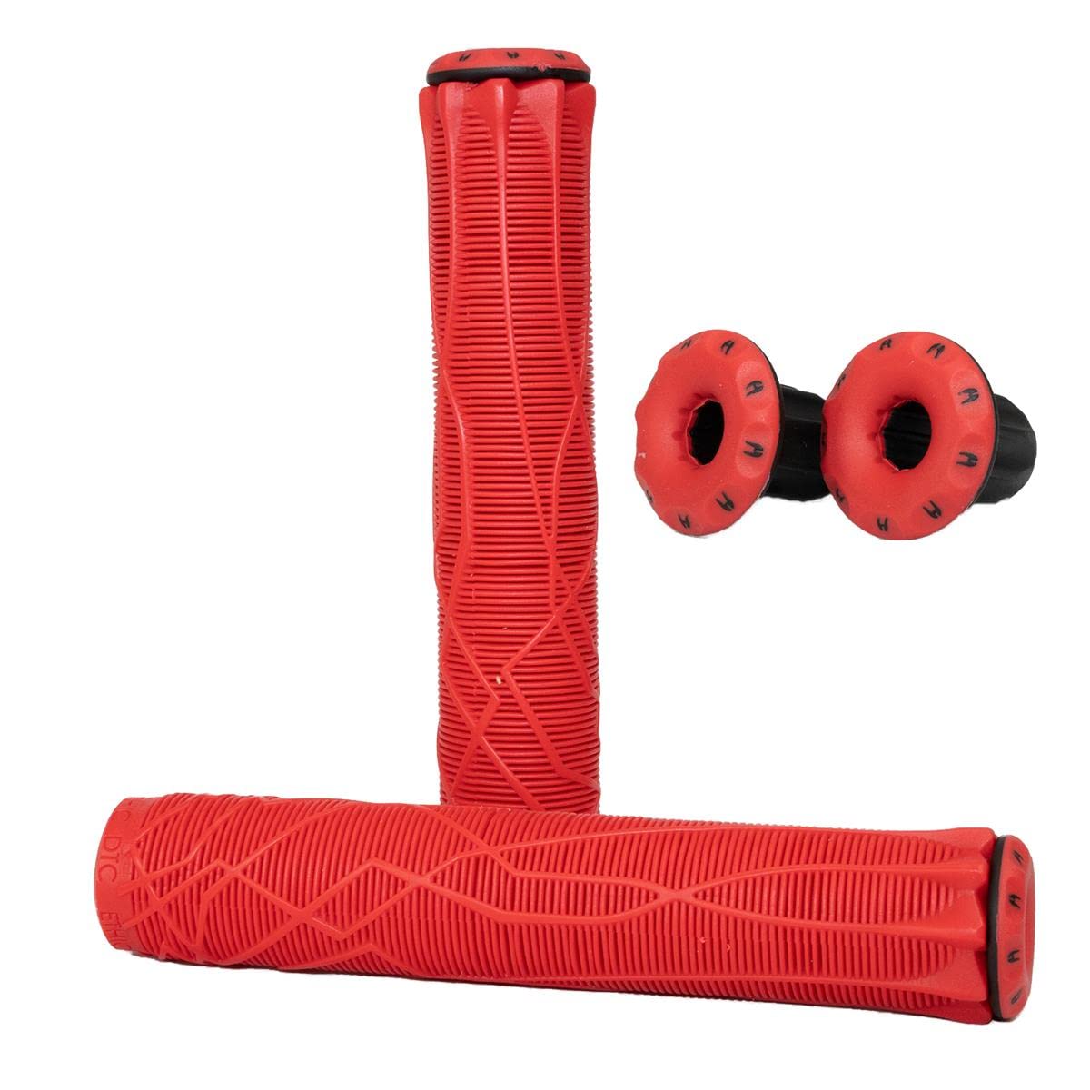 Ethic DTC Stunt Scooter Grips 170mm 160mm Length I with Barends I Trick I Tret I Kids I Freestyle I Roller I Grips I Handlebar I BMX I MTB I Bike I Bike I