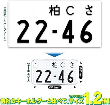 Amazon | バイクタイプ ナンバーデザイン オリジナル ナンバープレート