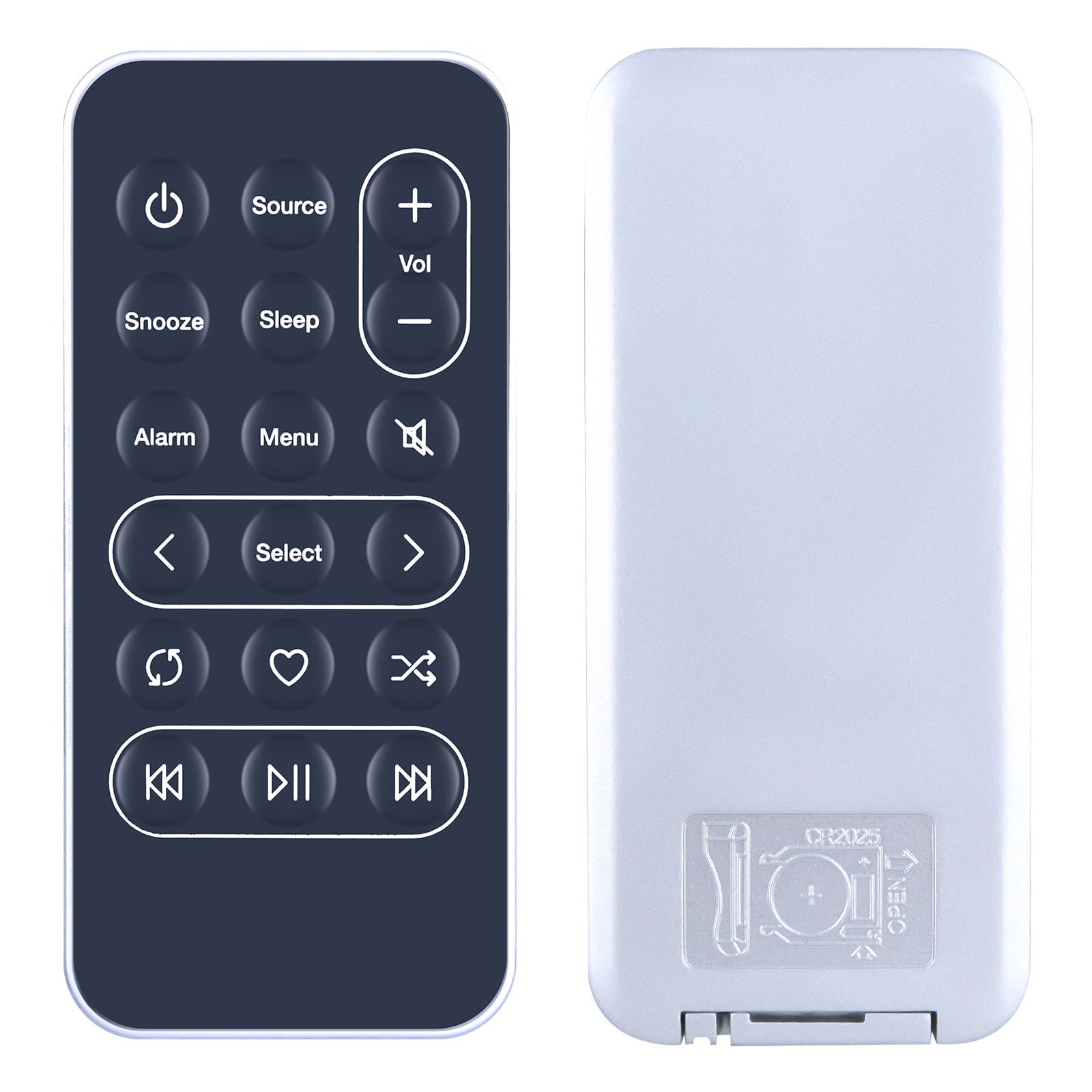 New Replacement Remote Control for PURE Contour 100Di, black