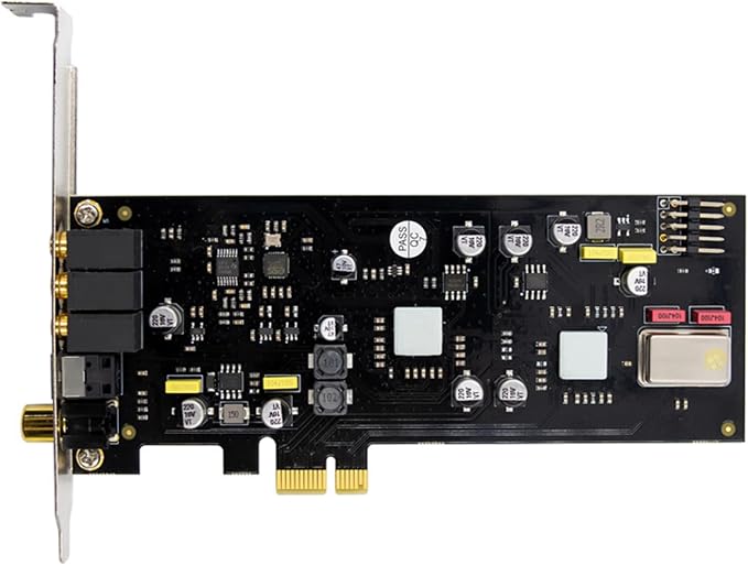 Tarjeta de sonido interna PCIe SSS1700 profesional miniatura 5