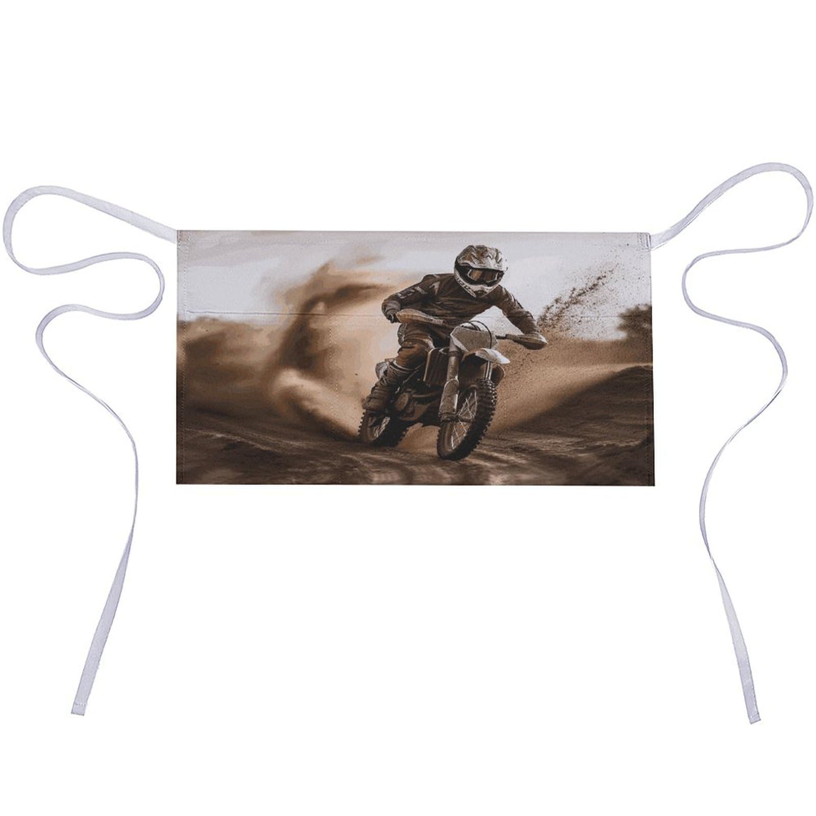 DJUETRUI Motocross Adjustable for Women Men with Pockets Extra Long Lab Apron Butcher Apron Oxford Cloth Cotton Apron for Kitchen Cooking Baking