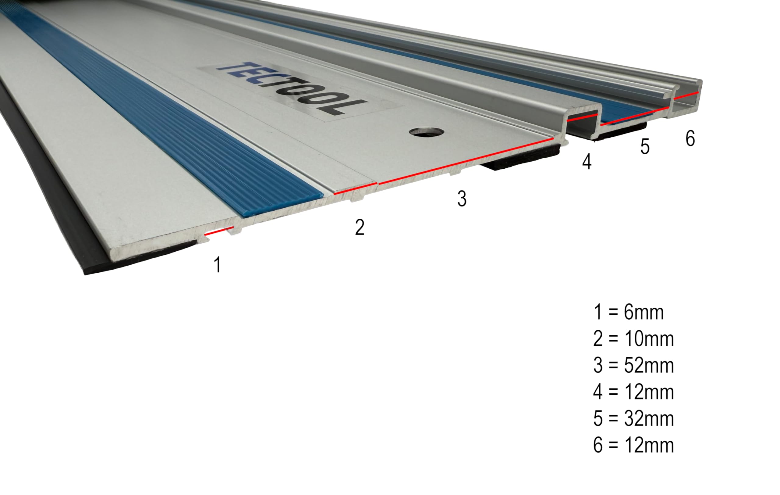 TECTOOL 19019 FS 1400 szyna prowadząca do pił zanurzeniowych