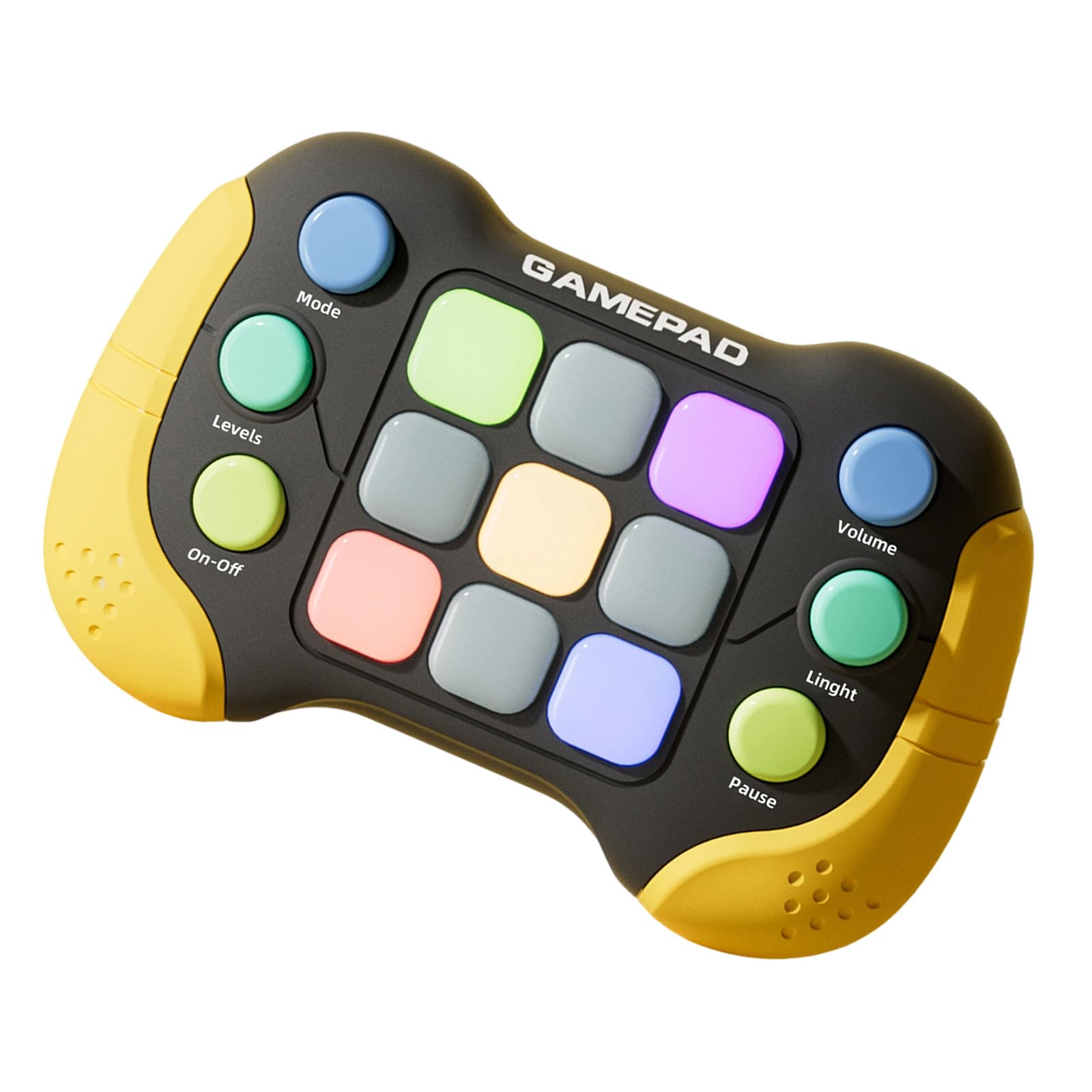 Kalttoy Handheld Game Console Press Game Push Puzzle for Kids Engaging Press Stress Relief Birthday Travel Friendly Console Puzzle Toy for Kids
