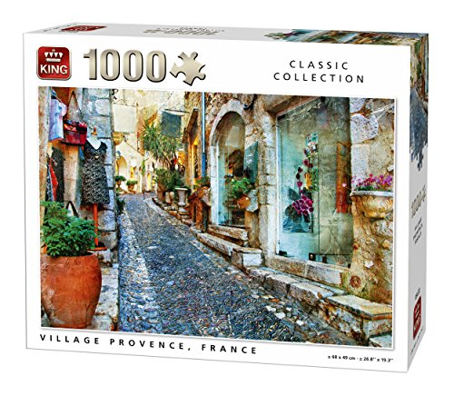 King 5672 Village Provance France Puzzle da Pezzi