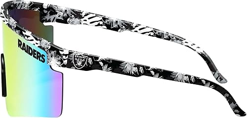 Vista 53 de FOCO Gafas de sol de montura grande con logotipo del