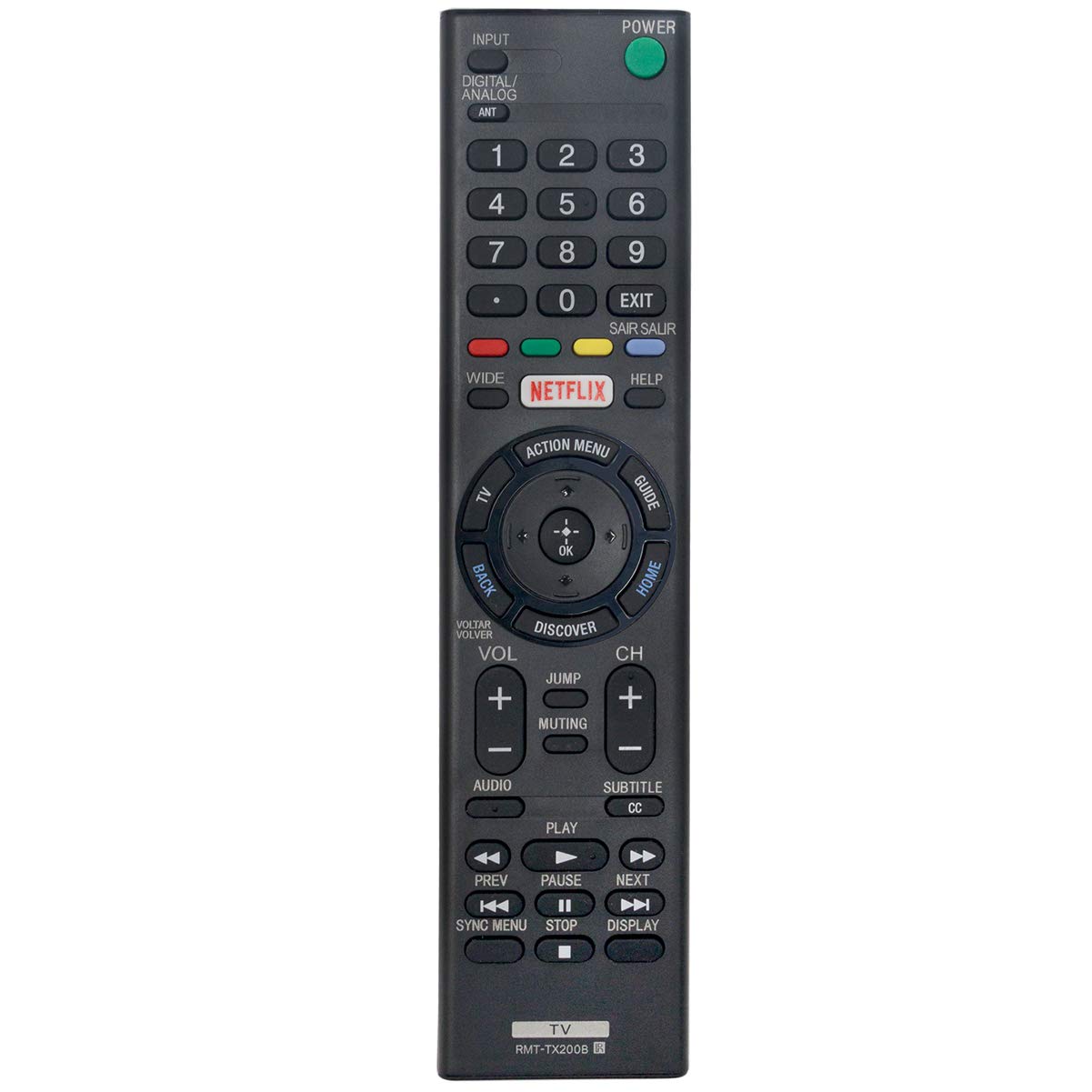 Sony TC-K7 リモコン Amazon.com: RMT-TX200B Replace Remote Applicable for Sony Bravia