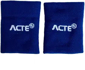 Acte, Munhequeira P 8x8 F8-A - Azul e Branco