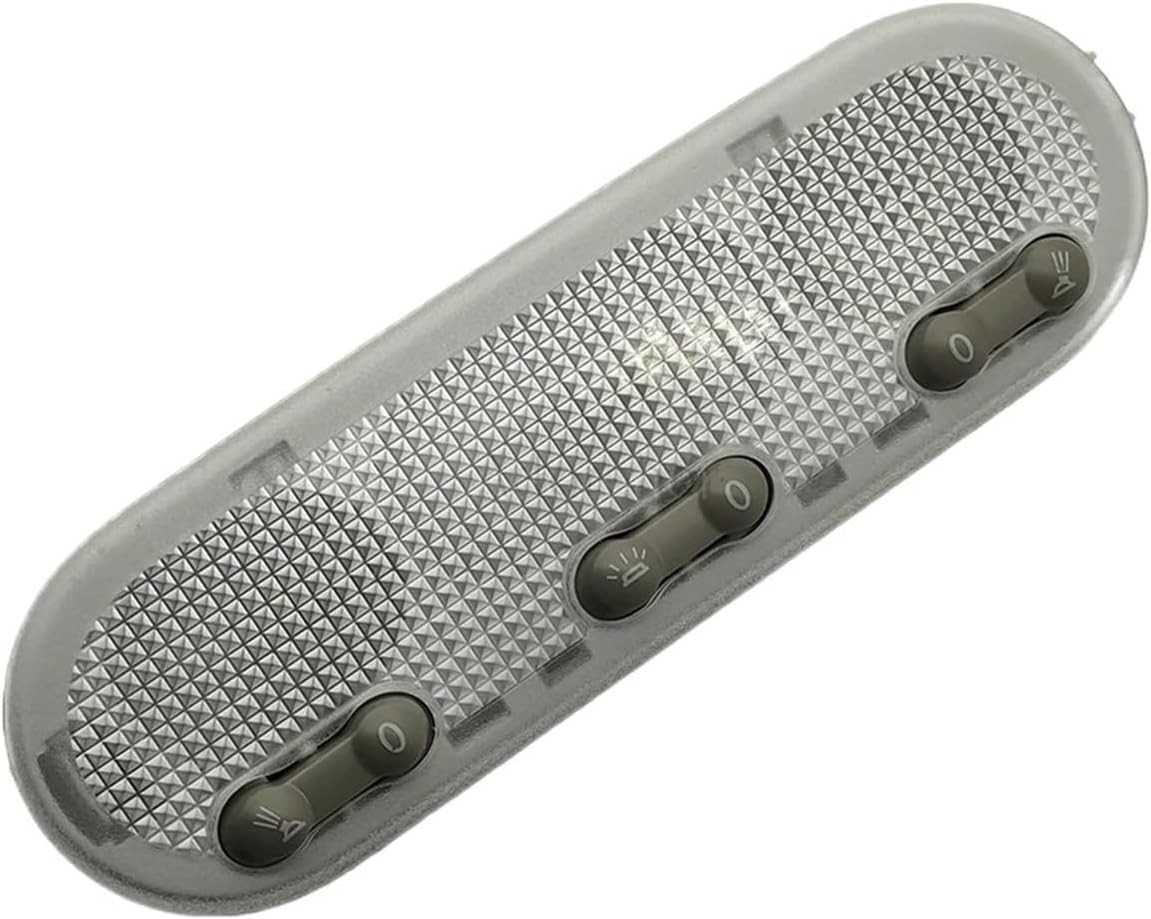 Overhead Console Light 1Pc Car Front Interior Reading Light Roof Ceiling Lamp 3 Button Compatible Fit for Nissan Qashqai Sunny March Accessories Sunroof Switch Console