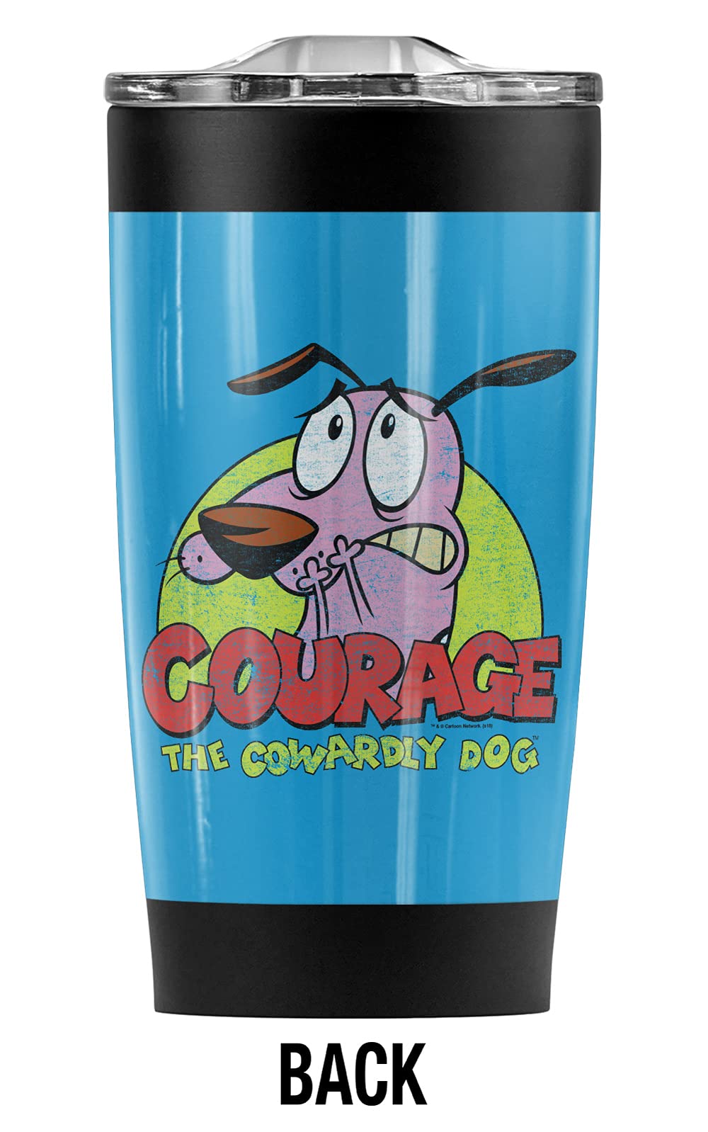 Amazon.com: Courage the Cowardly Dog Colorful Courage Stainless