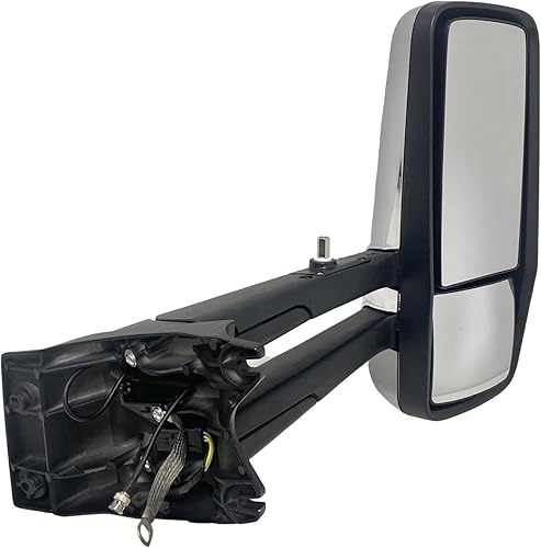 Miniatura 7 de Spieg Reemplazo del espejo lateral del pasajero para Kenworth T680 T880 2014-2019  Conjunto de espejo retrovisor derecho con vidrio calefactable de