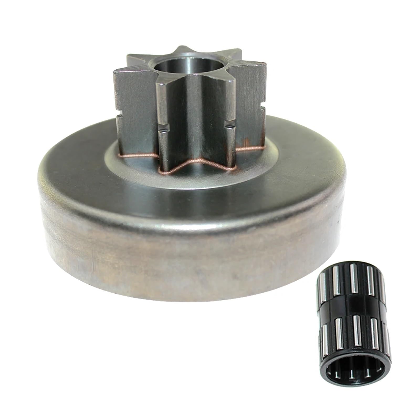 Pignon d'embrayage tambour 3/8 7 dents 1119 640 2000 cage aiguilles tronçonneuse 038 MS380 MS381