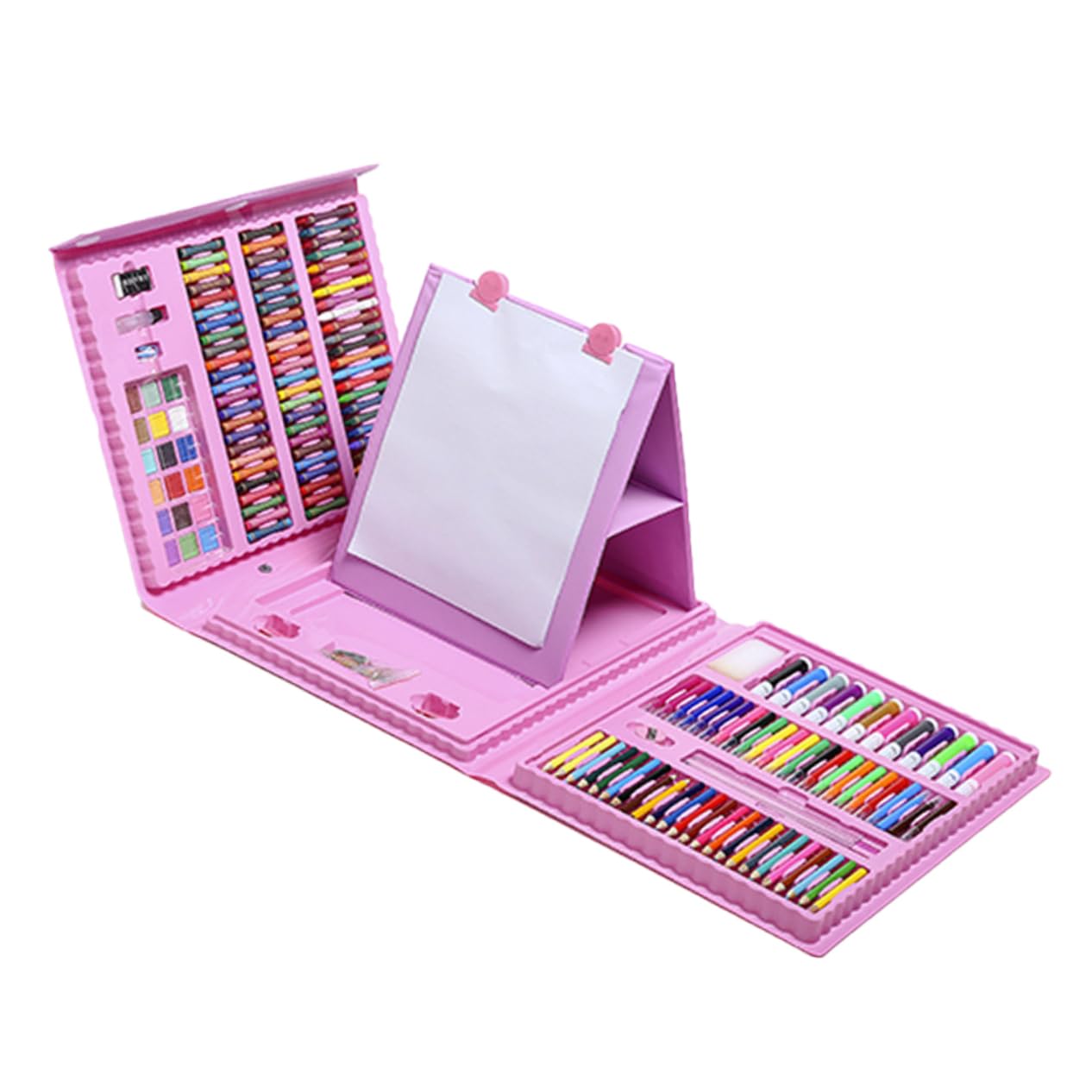 TEHAUX Set di Pennarelli Acquerello Rosa 208 Pezzi per Disegno | Plastica, Scrittura Scorrevole e Resistenza, per Sketching e Coloring Books, Adatto a Adulti e Ragazzo Ragazza