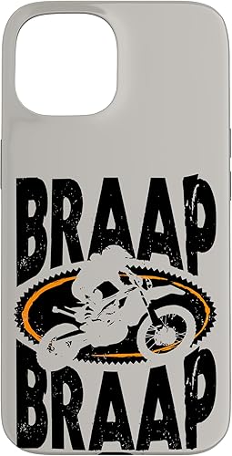 Miniatura 10 de Funda para iPhone 14 Plus Braap Braap Motocross Motocross Dirtbike Biker