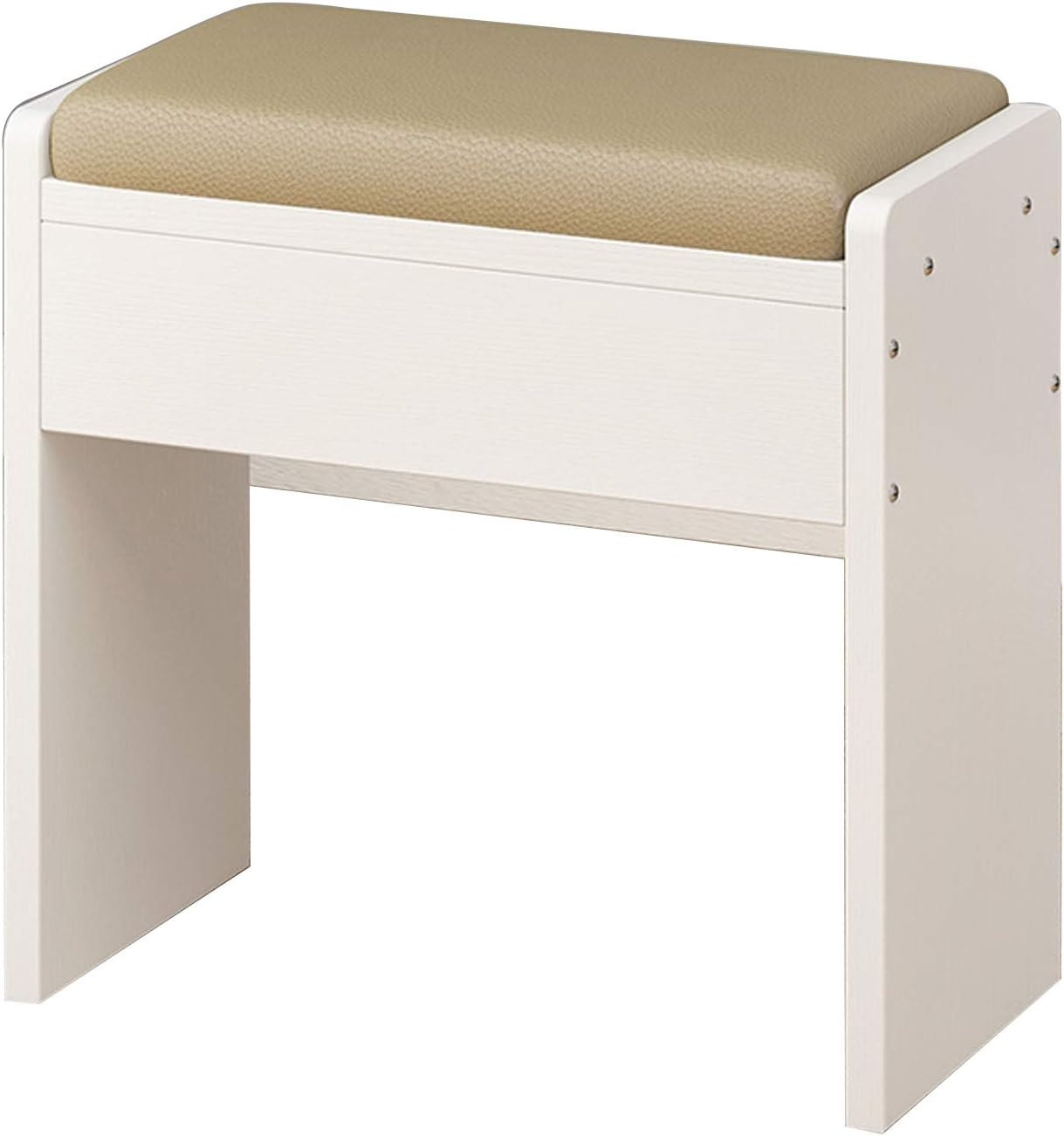 Dressing Stool,Artificial Board,Modern Minimalist Vanity Stool Home Solid Wood Footstool Fabric Shoes Bench,Load 80kg,Multi-Color Optional