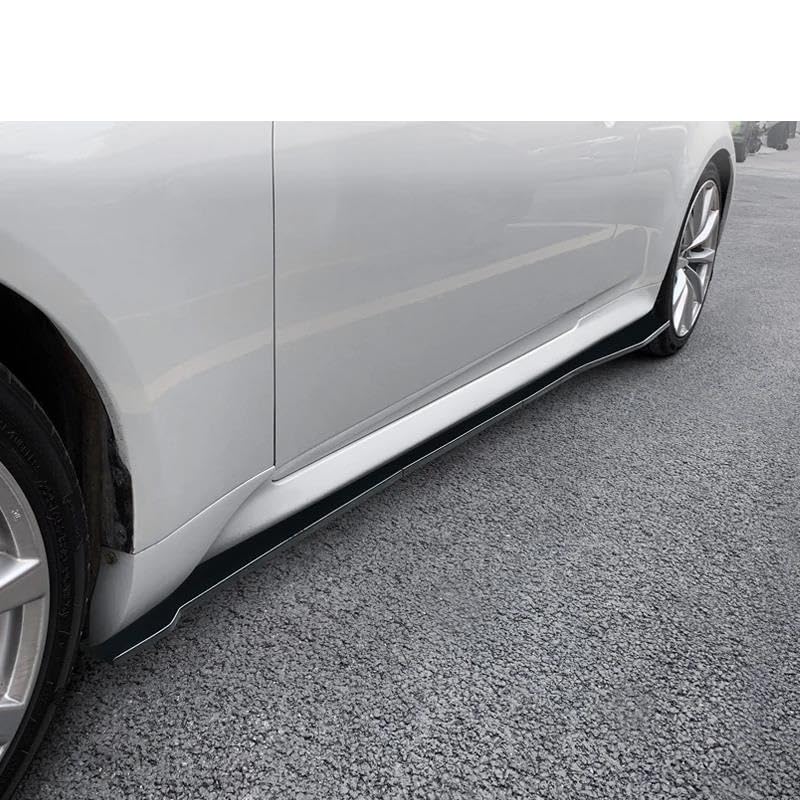 Faldón lateral para Toyota Corolla 2014-2022 divisor de labios negro 3