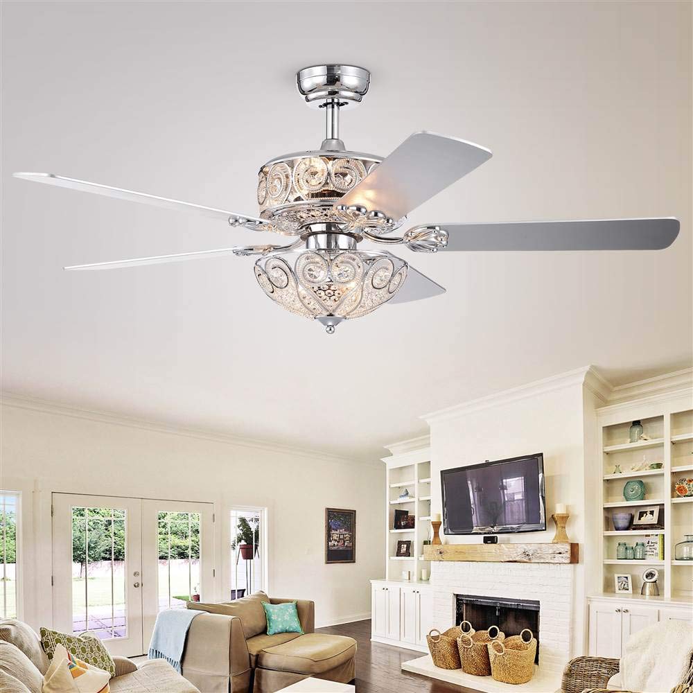 Warehouse of Tiffany CFL-8370REMO/CH Catalina Chrome-Finish 5
