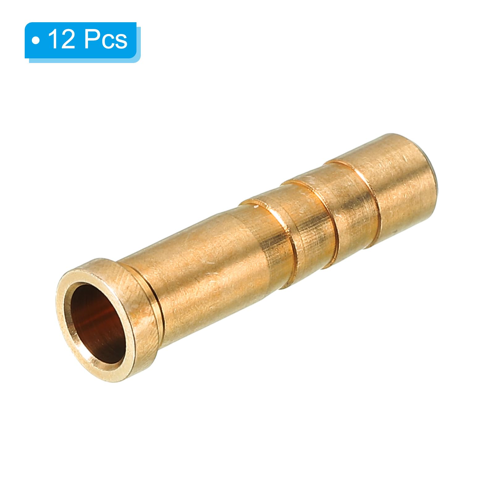 PATIKIL 38 Grain Insert en Laiton pour Flèche de Tir à l'arc, 12 Pcs Flèche en Laiton et Cuivre à Vis d'Insertion pour Flèches en Carbone de 0,244/6,2 Mm