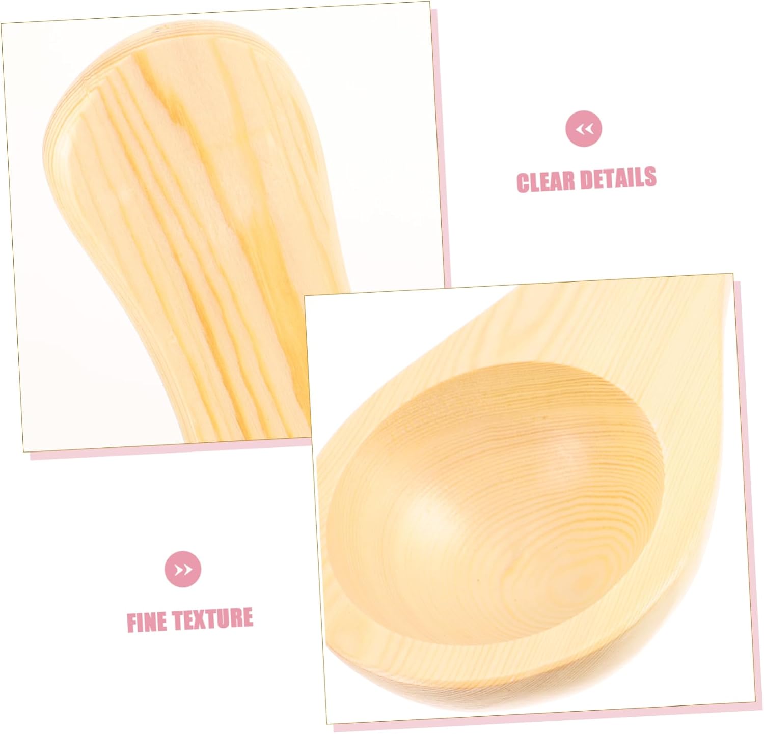 Natural Wood Sauna Bucket Handled for Spa Bath Sauna Room Supplies and Bath Accessory for Use