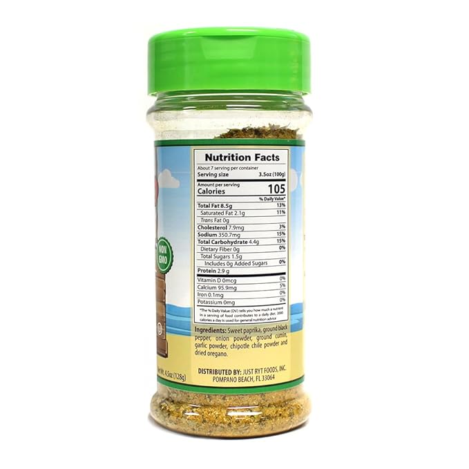 Island Joe's Adobo para Pollo Natural 4.5oz Non GMO miniatura 2