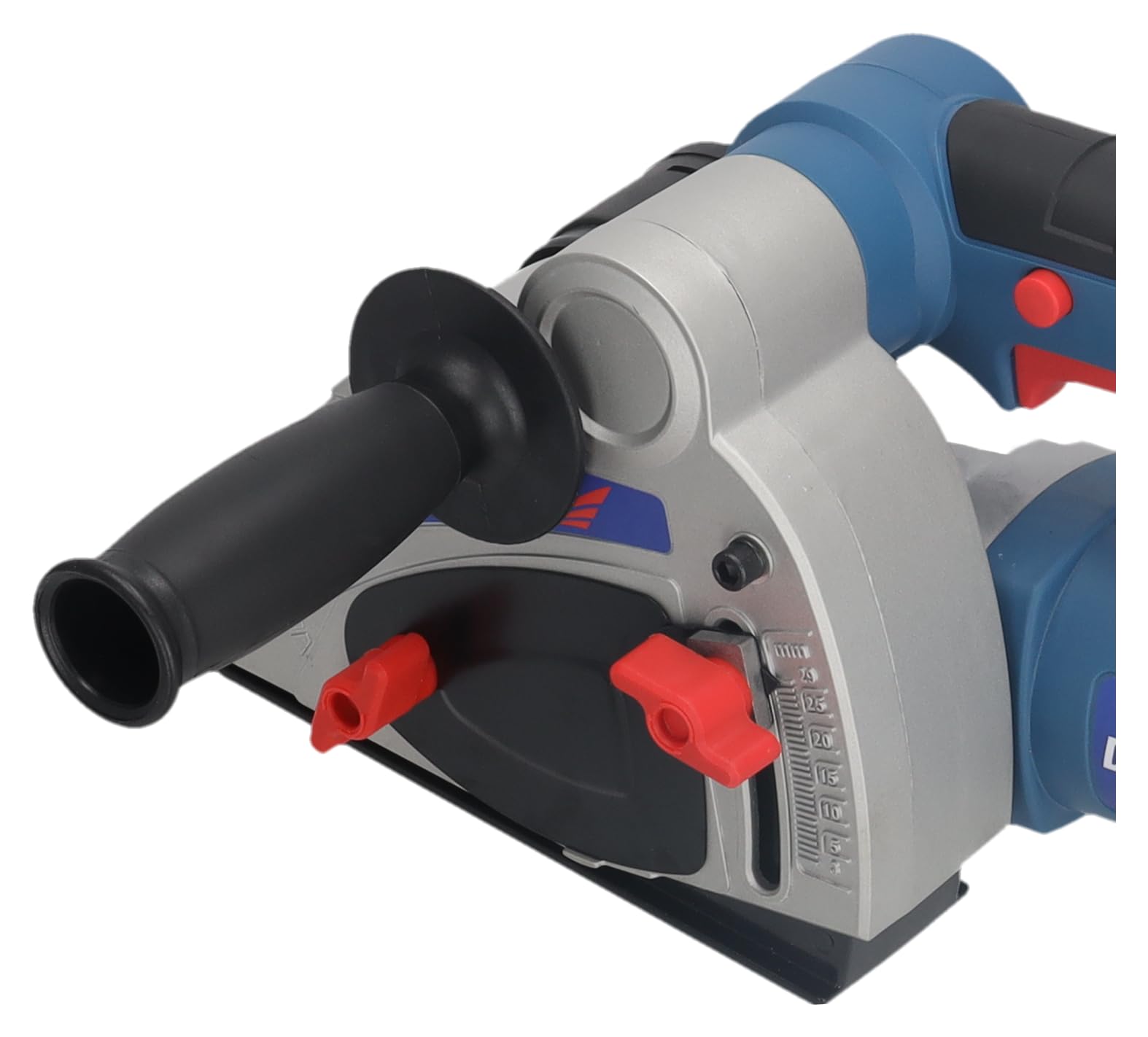 DEDRA Mauernutfräse 1500W, Trennscheibe Ø 125 mm 125mm, 3m Kabel, 8500 U/Min, Hohe Leistung, Nuttiefen von 8 mm bis 30 mm Verstärktes Kunststoffgehäuse