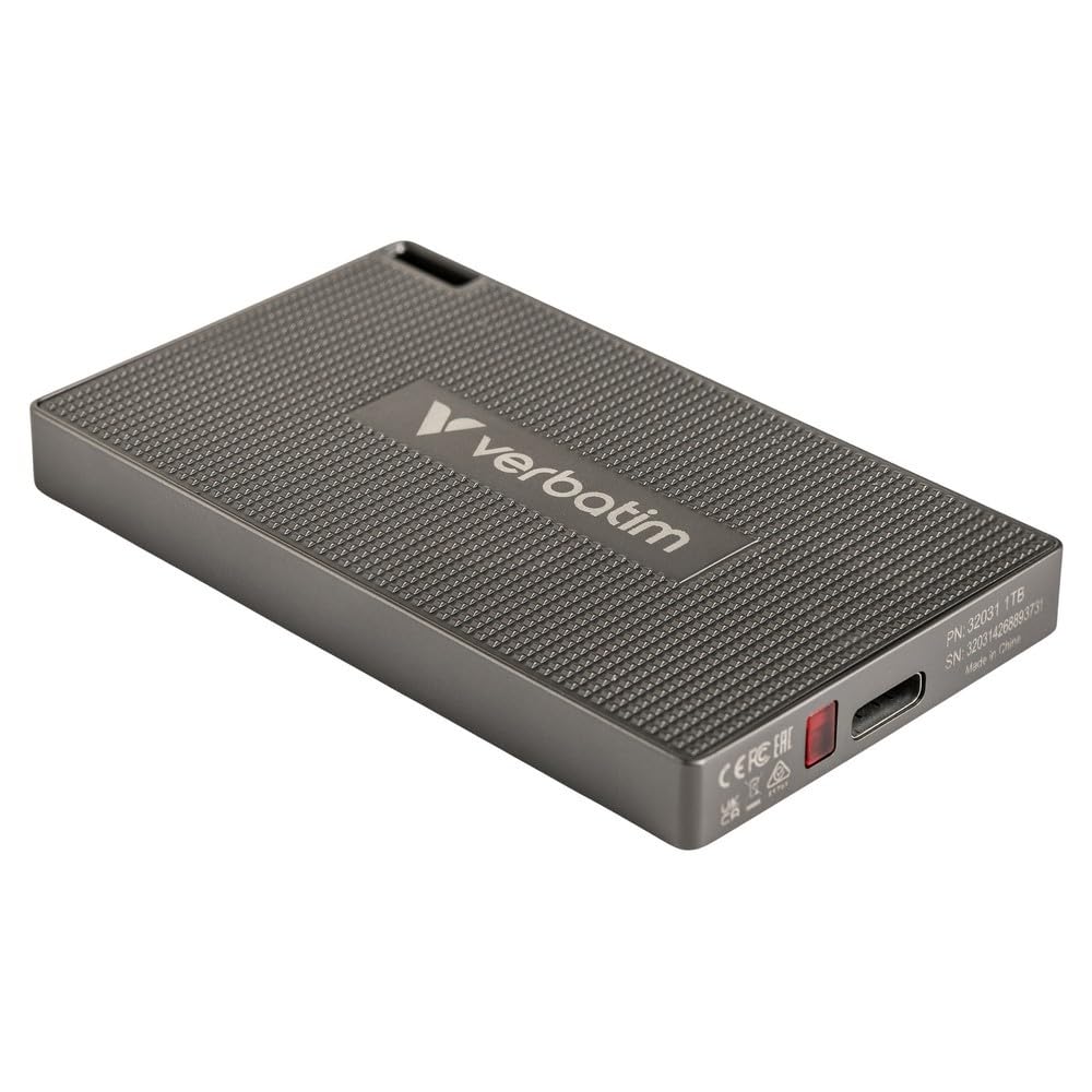 Amazon.com: Verbatim Metal Mini Ssd USB-c 3.gen 2 1tb : Electronics